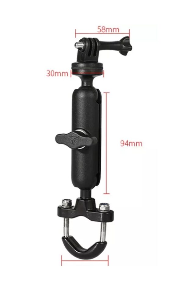 Action Camera Mount for Handel Bar and Pole - Image 5