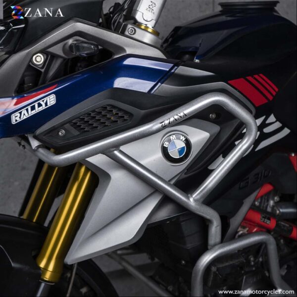 Zana - BMW G310 GS UPPER FAIRING GUARD (SILVER) - Image 3