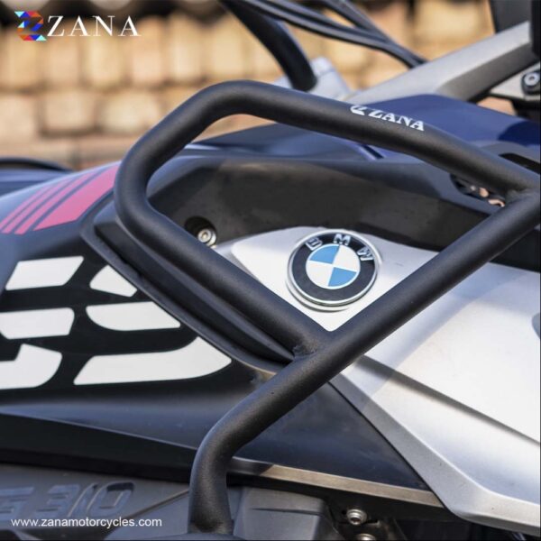 BMW G310 GS UPPER FAIRING GUARD (BLACK)- ZANA - Image 3