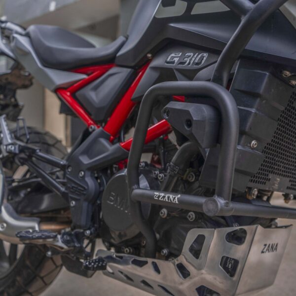 BMW G310 GS/ 310R - LOWER ENGINE GUARD WITH PUCK BLACK- ZANA